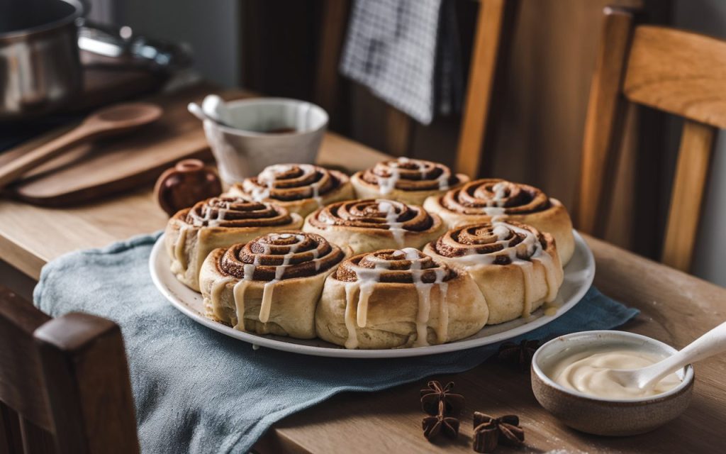 cinnamon buns from pizza dough