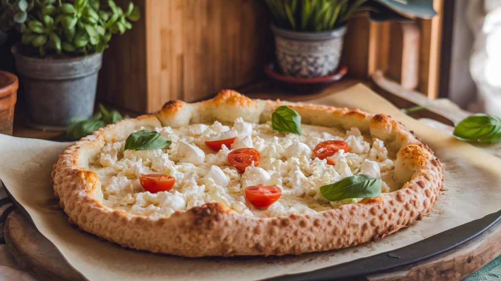 Cottage Cheese Pizza Crust