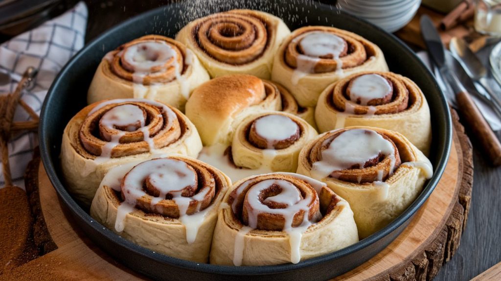 Pizza Dough Cinnamon Rolls