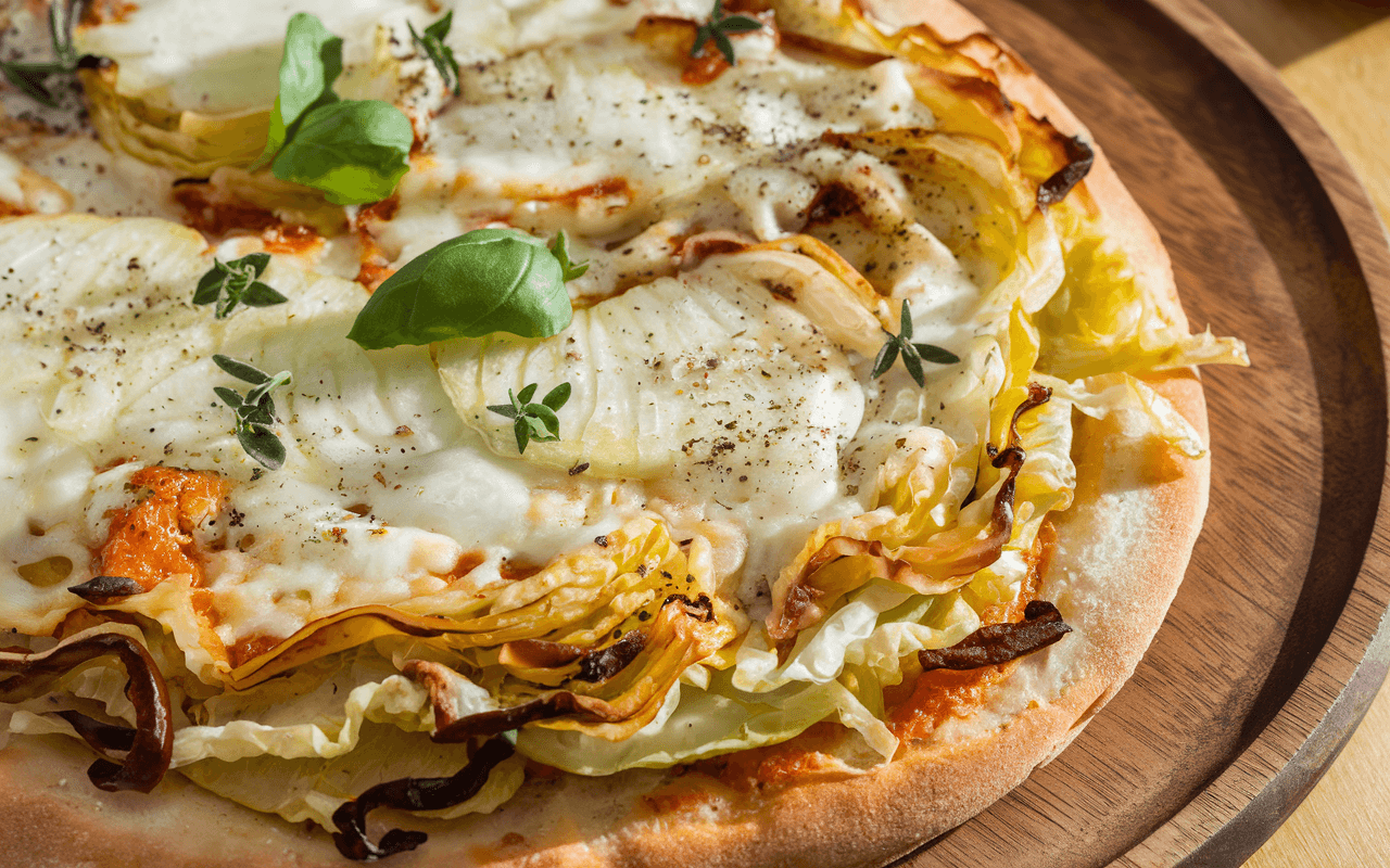 Cabbage Pizza