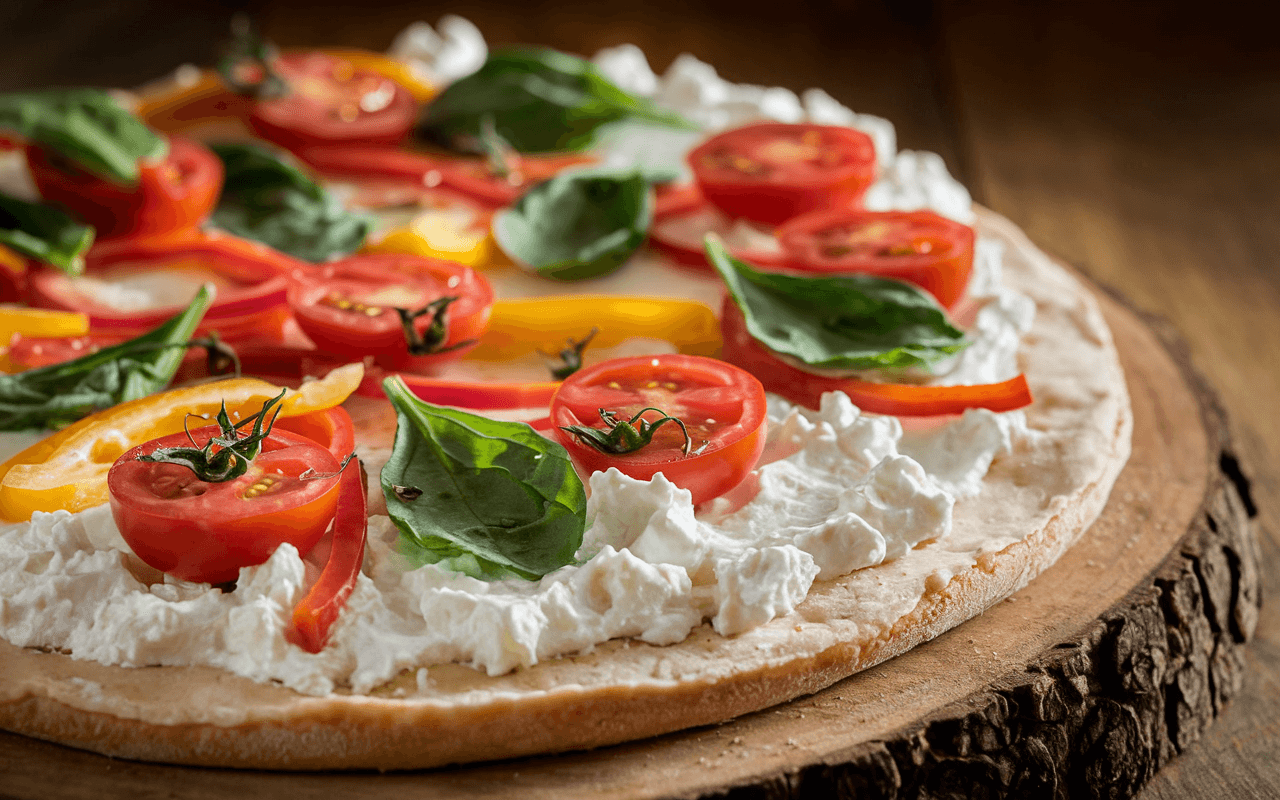 Cottage Cheese Pizza