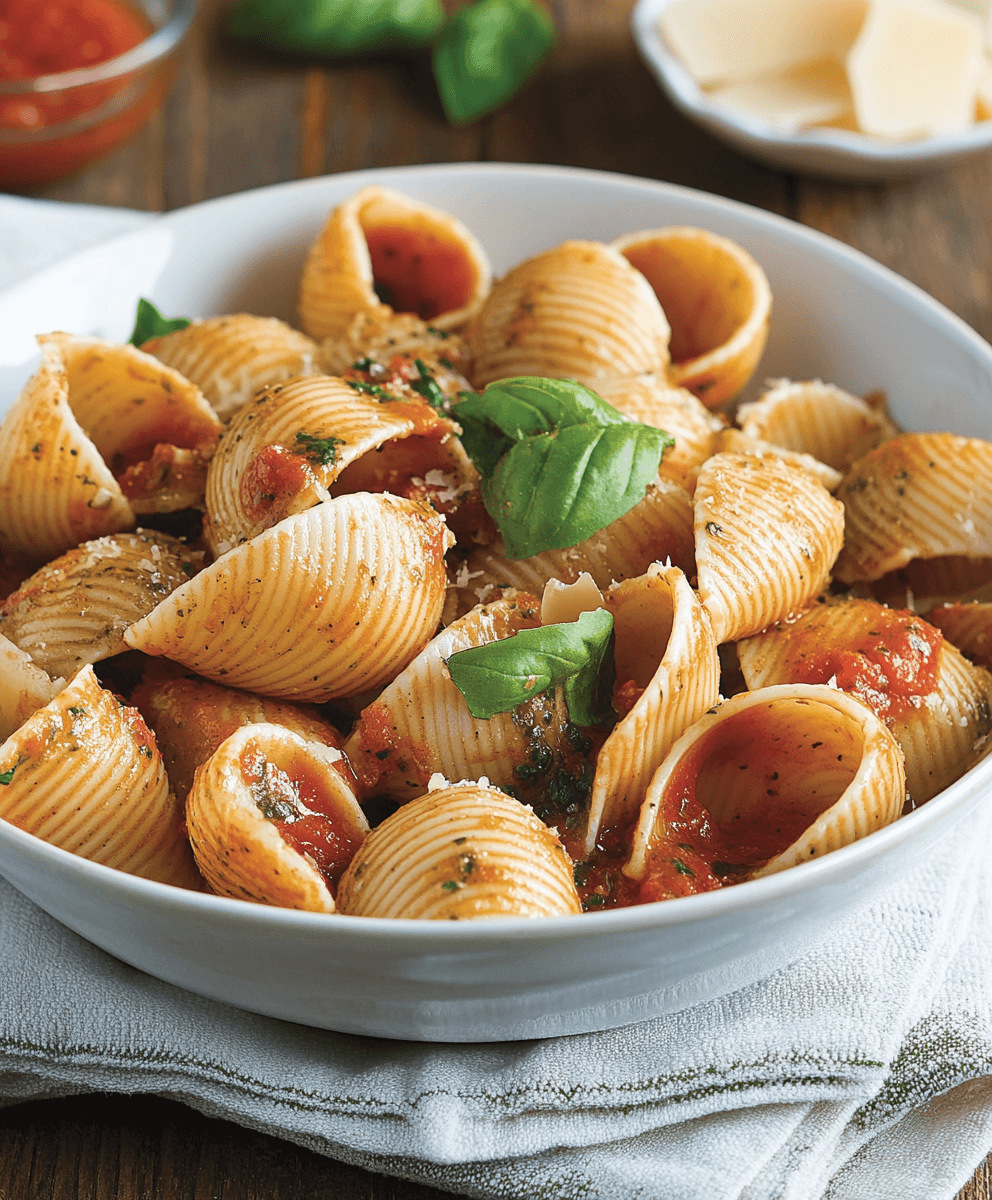 Lumache Pasta with Parmesan