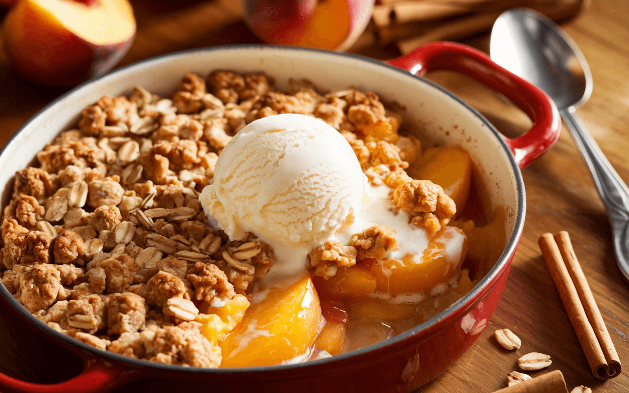 Peach Crumble Recipe