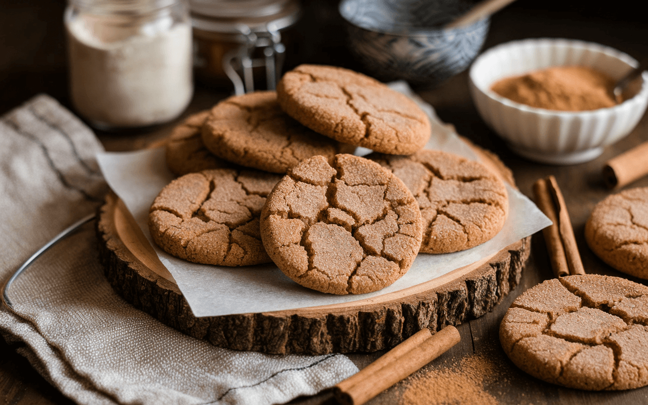 Sourdough Snickerdoodle Cookies