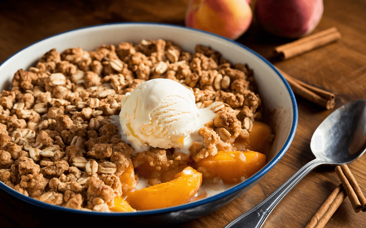 Peach Crumble Recipe