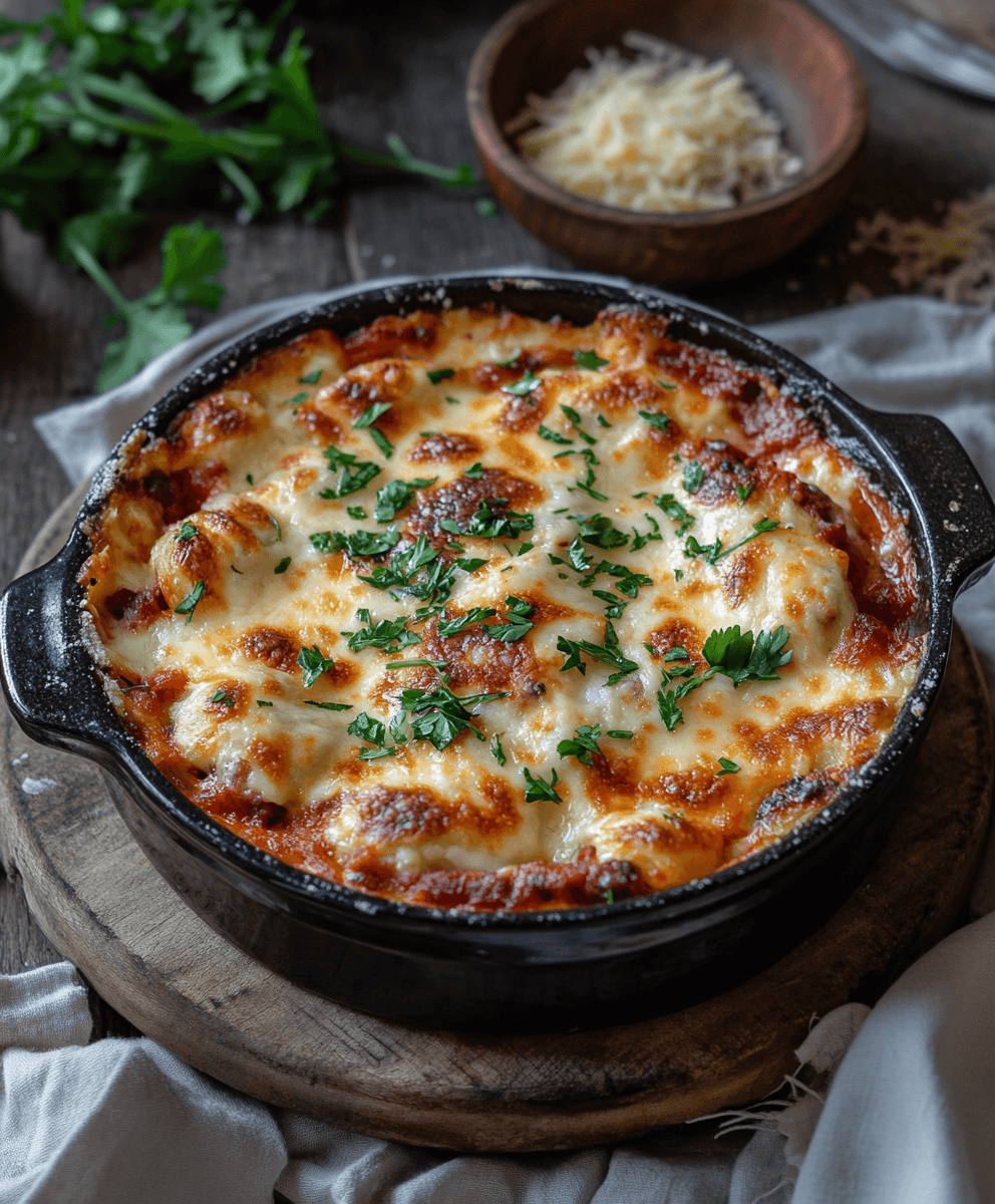 Baked Lumache Pasta with Sausage