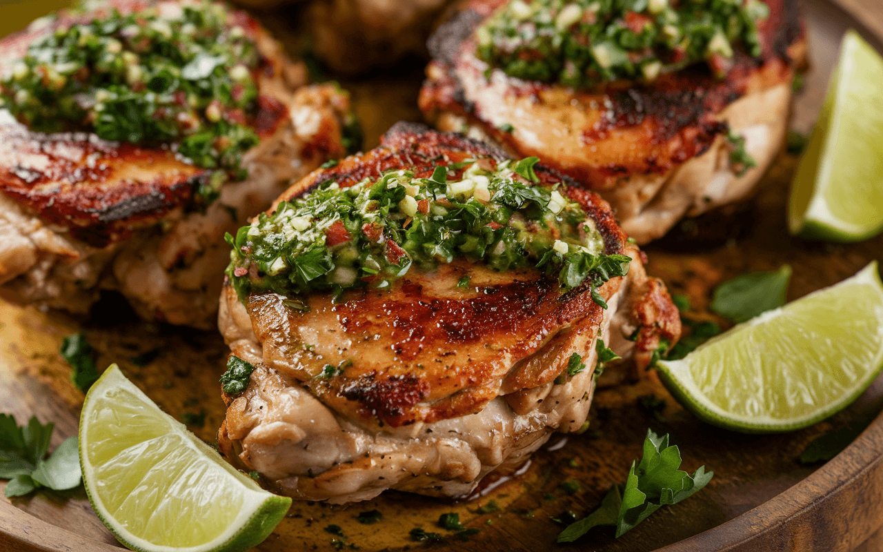 Chimichurri Chicken Thighs