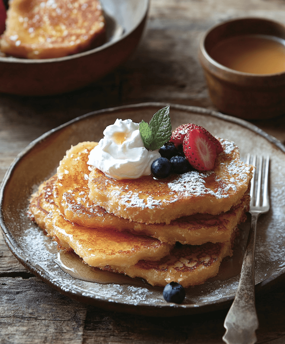 sourdough French toast with honey