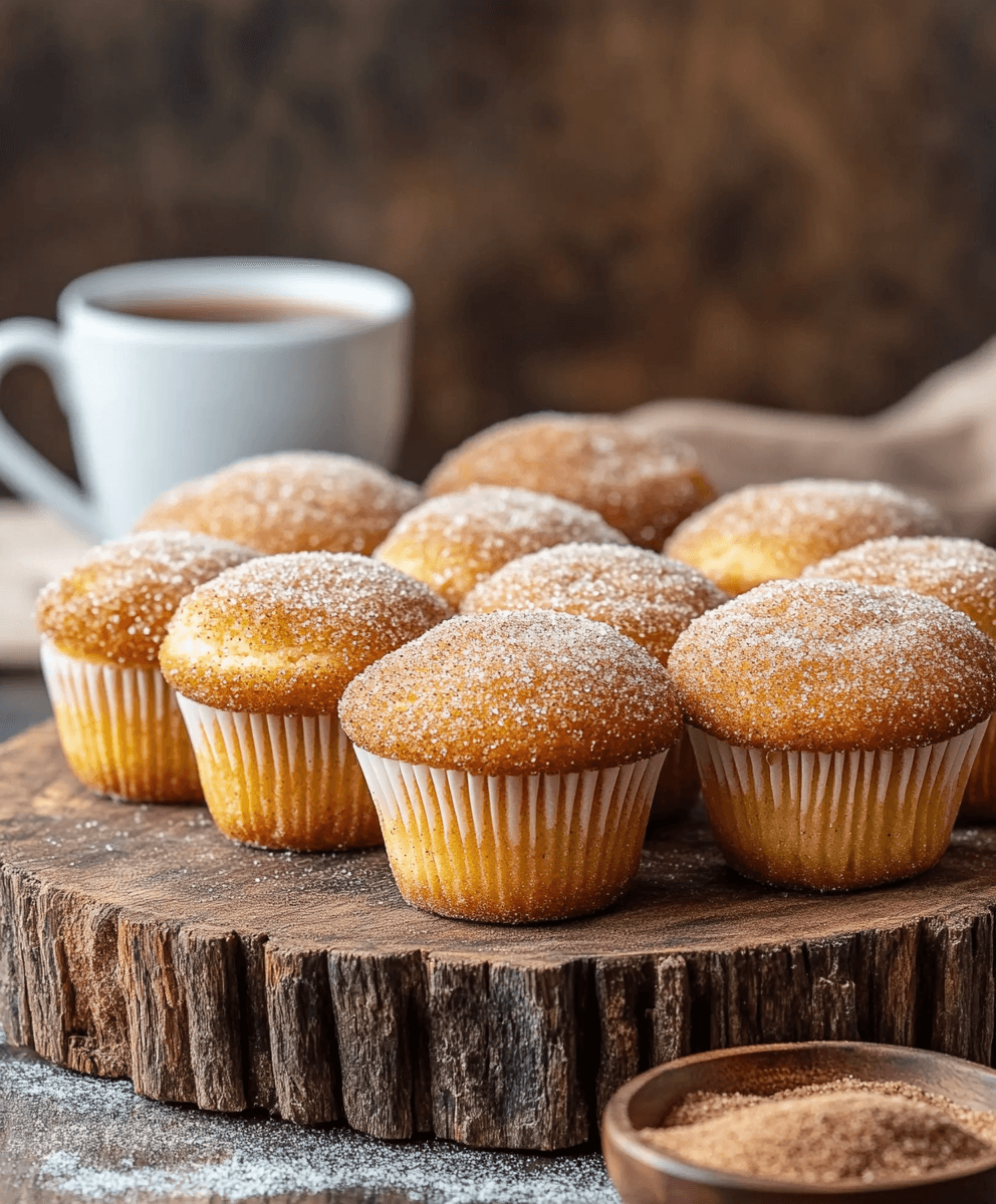 cinnamon sugar muffins