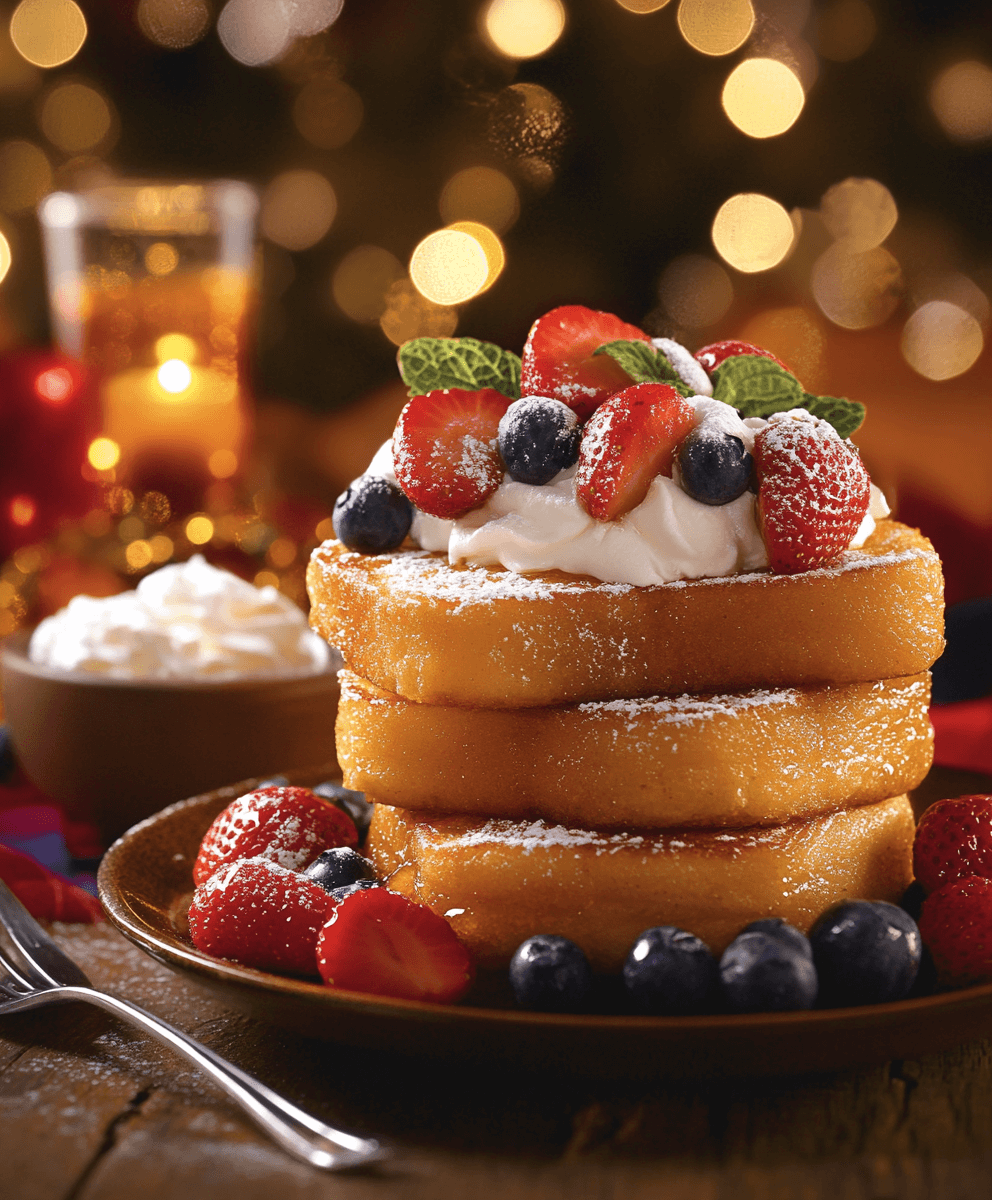 sourdough French toast with strawberries