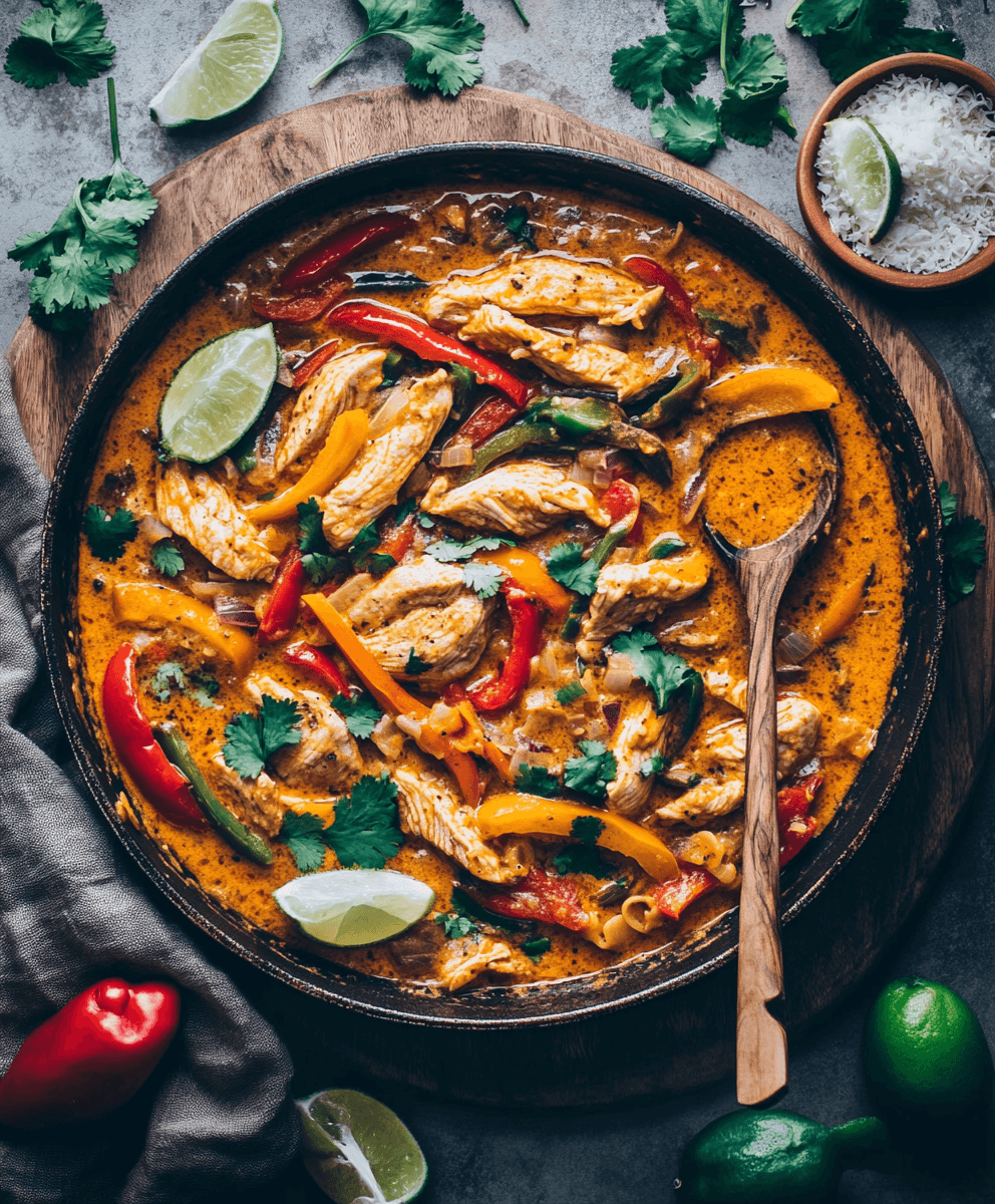 one-pot Chicken Fajita Pasta